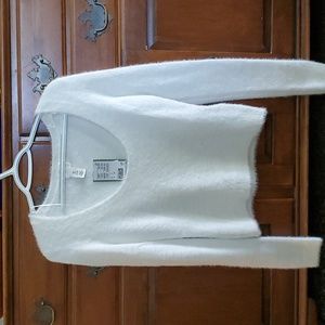 H&M Womans White Sweater
